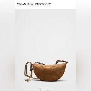 Banana Republic Vegan Suede Crossbody (NWOT)